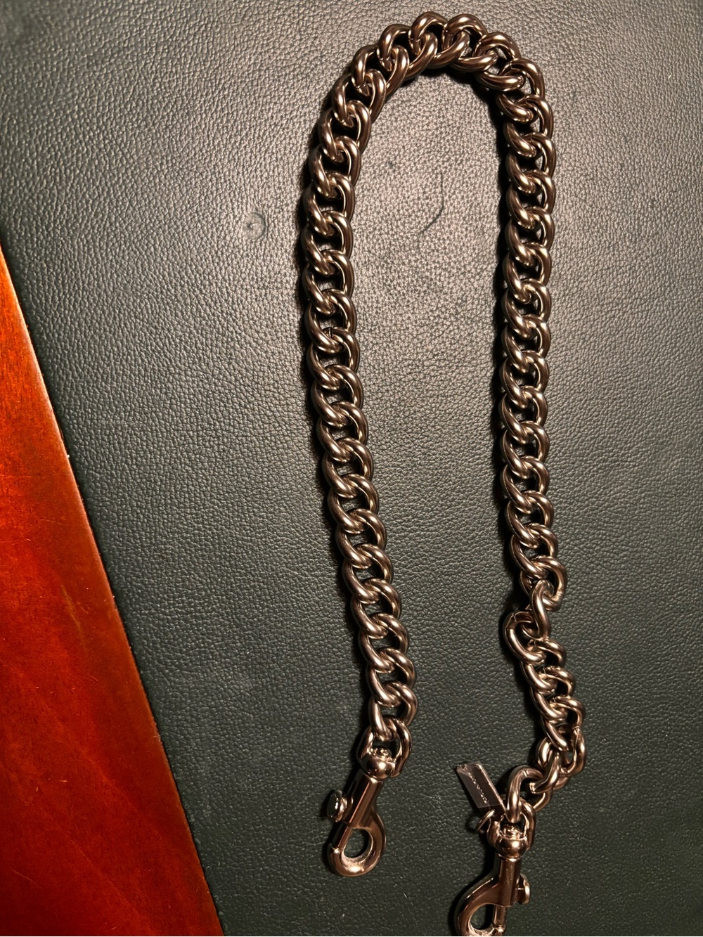 Coach Silver Bag chain